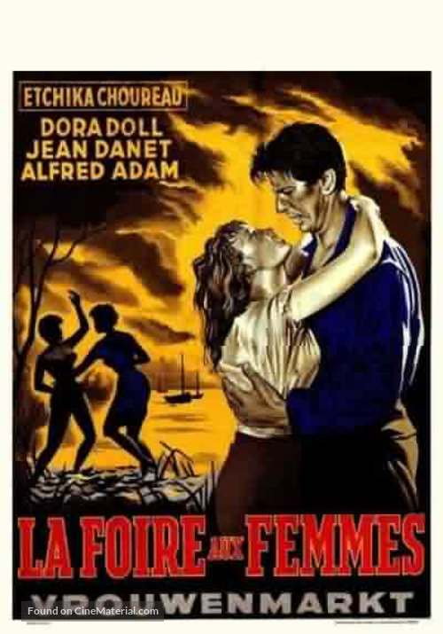 La foire aux femmes - Belgian Movie Poster