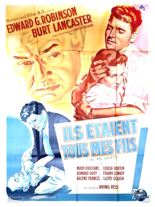 All My Sons - French Movie Poster