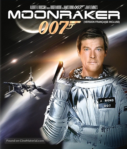 Moonraker - Canadian Blu-Ray movie cover