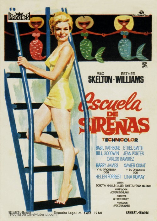 Bathing Beauty - Spanish Movie Poster