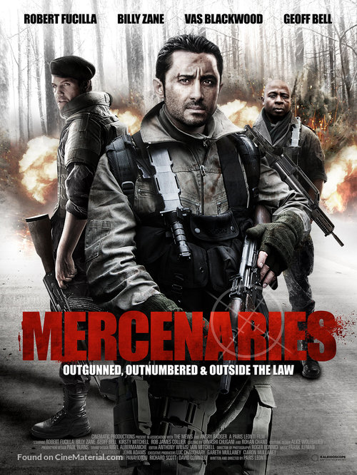 Mercenaries - British Movie Poster