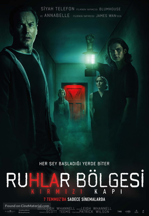 Insidious: The Red Door - Turkish Movie Poster