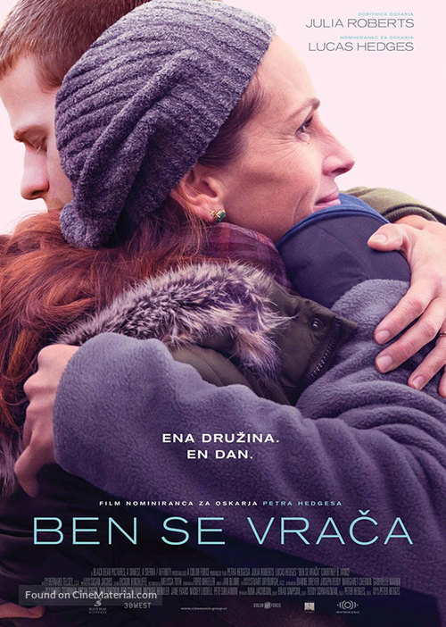 Ben Is Back - Slovenian Movie Poster