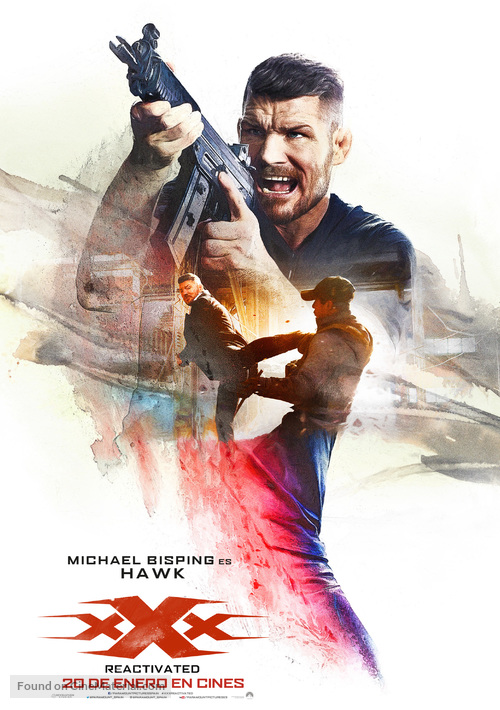 xXx: Return of Xander Cage - Spanish Movie Poster