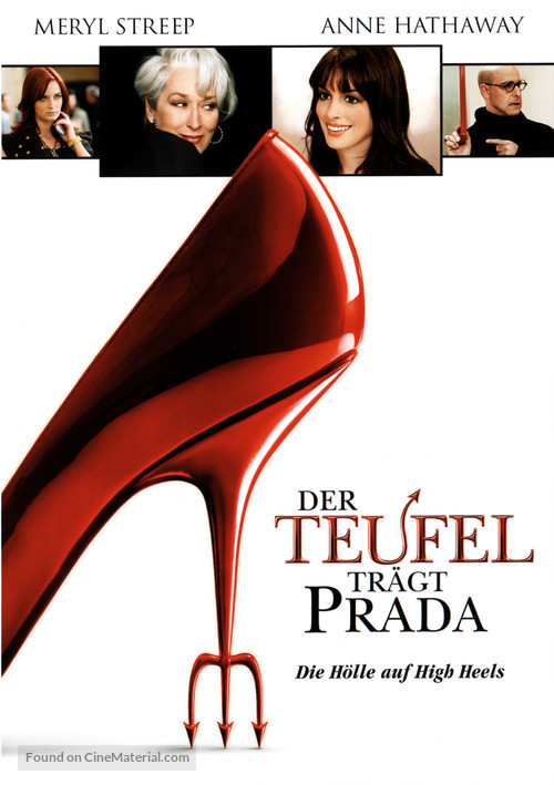 The Devil Wears Prada - German DVD movie cover