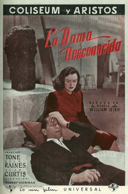 Phantom Lady - Spanish poster