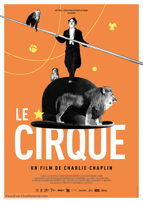The Circus - French Re-release movie poster