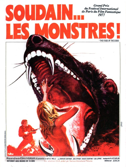 The Food of the Gods - French Movie Poster