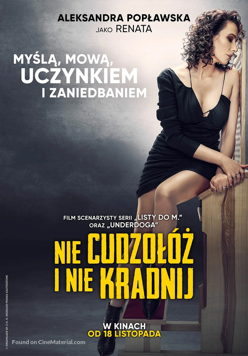 Nie cudzol&oacute;z i nie kradnij - Polish Movie Poster