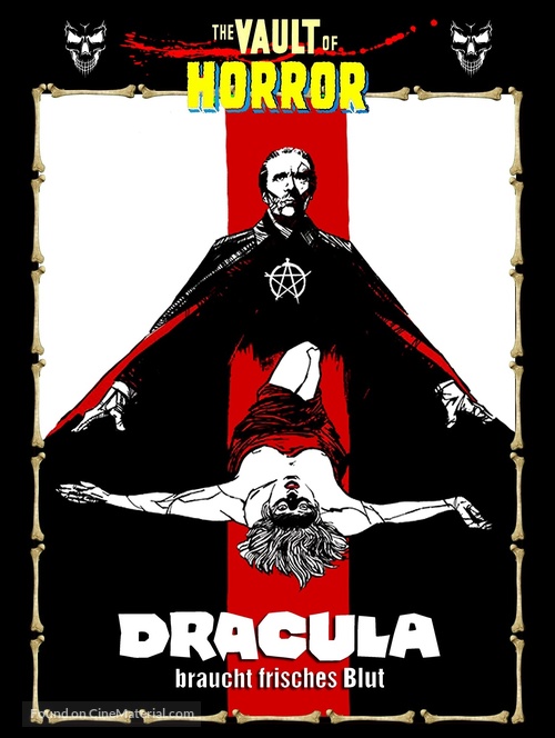 The Satanic Rites of Dracula - German poster