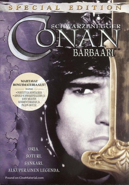 Conan The Barbarian - Finnish DVD movie cover