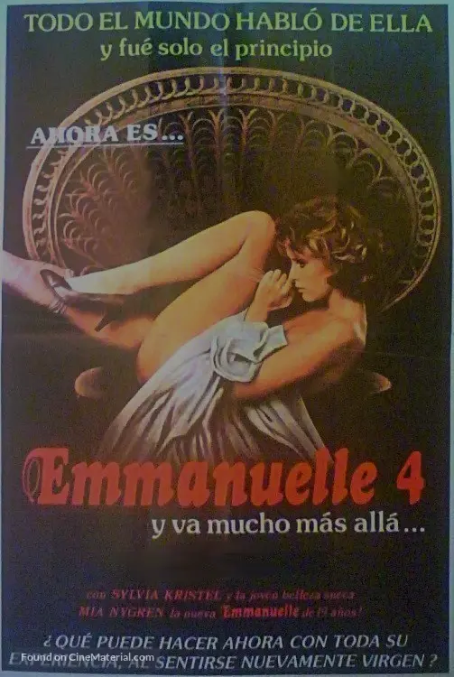 Emmanuelle IV - Spanish Movie Poster