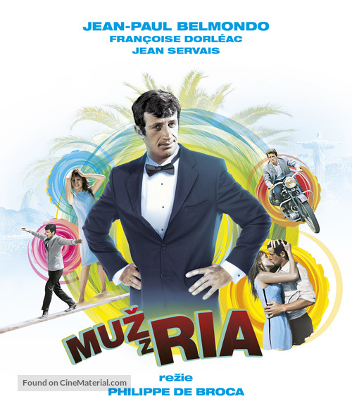 L&#039;homme de Rio - Czech Movie Cover