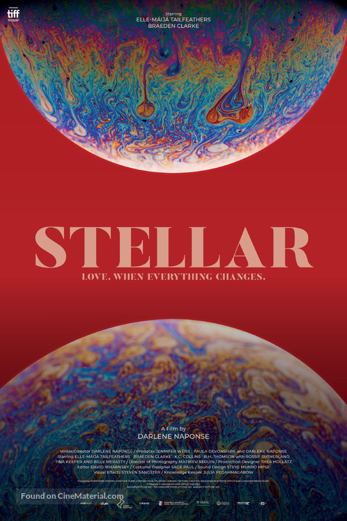 Stellar - Canadian Movie Poster