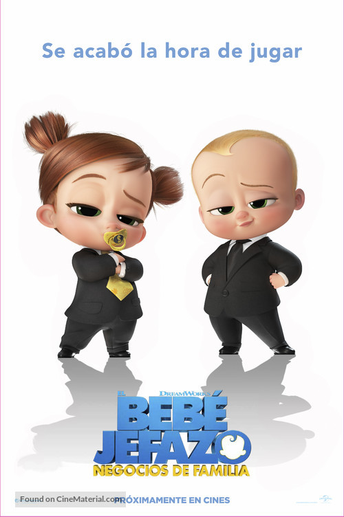 The Boss Baby: Family Business - Spanish Movie Poster