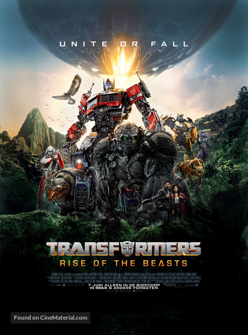 Transformers: Rise of the Beasts - Belgian Movie Poster