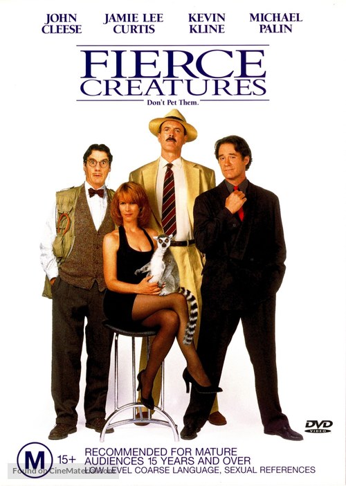Fierce Creatures - Australian DVD movie cover