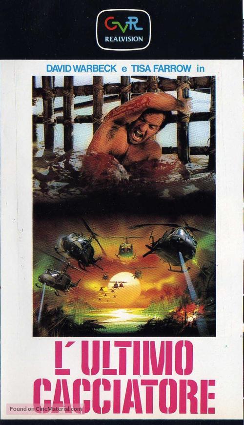 L&#039;ultimo cacciatore - Italian VHS movie cover