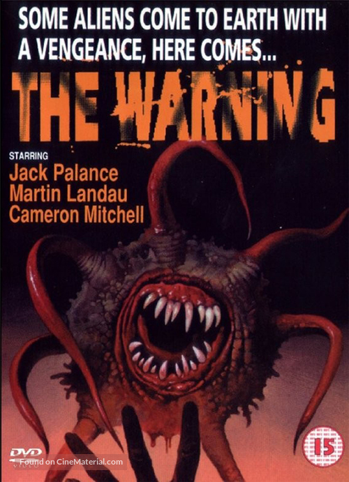 Without Warning - British DVD movie cover