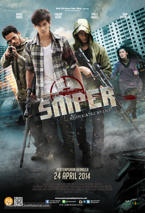 Sniper - Malaysian Movie Poster