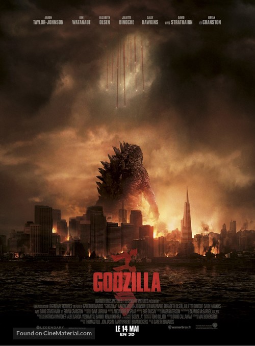 Godzilla - French Movie Poster