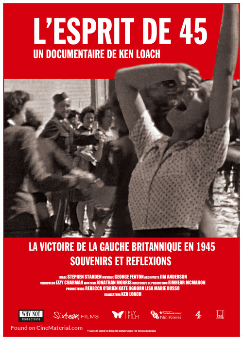 The Spirit of &#039;45 - French Movie Poster