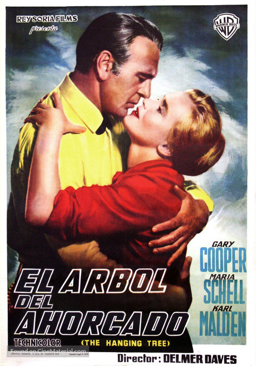 The Hanging Tree - Spanish Movie Poster