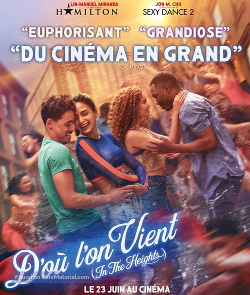 In the Heights - French Movie Poster