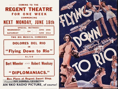 Flying Down to Rio - Movie Poster