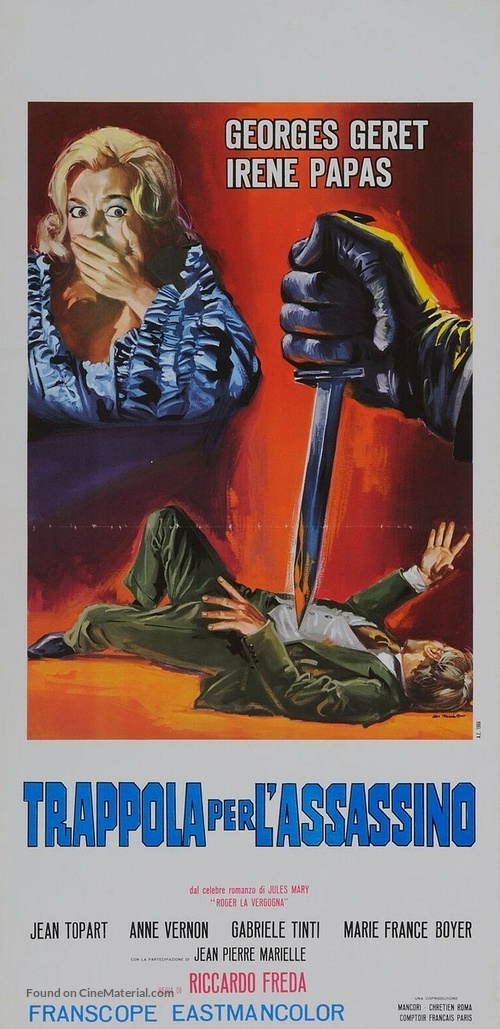 Roger la Honte - Italian Movie Poster