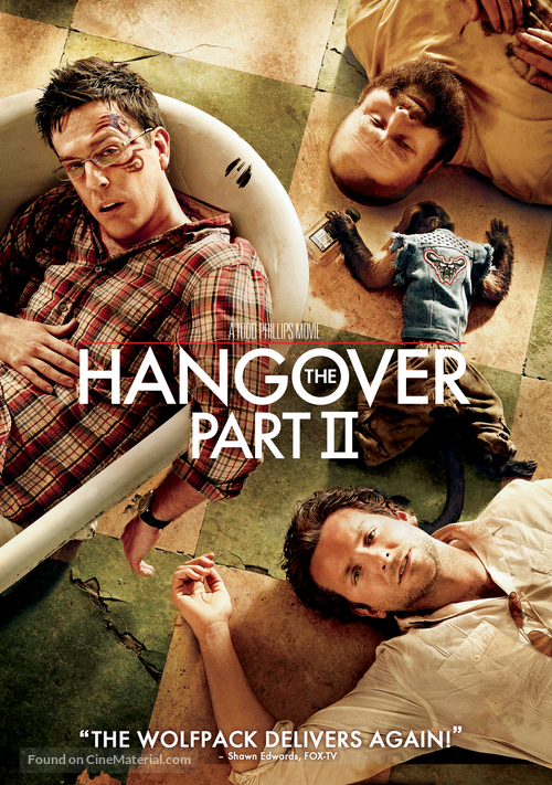 The Hangover Part II - DVD movie cover