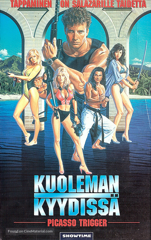 Picasso Trigger - Finnish VHS movie cover