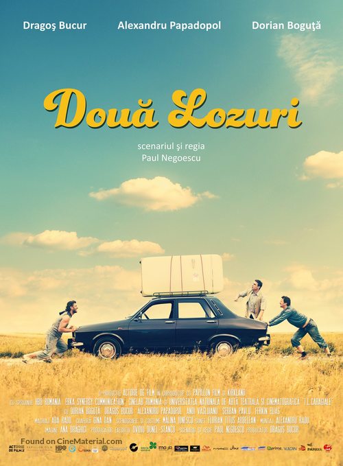Doua lozuri - Romanian Movie Poster