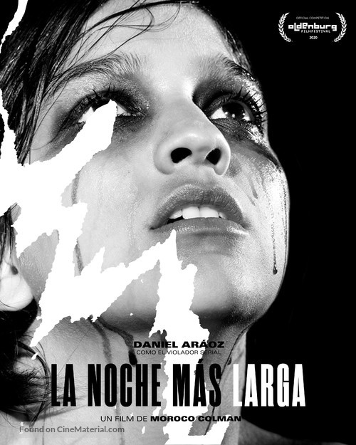 La Noche m&aacute;s Larga - Argentinian Movie Poster