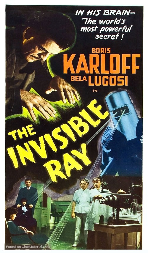 The Invisible Ray - Movie Poster