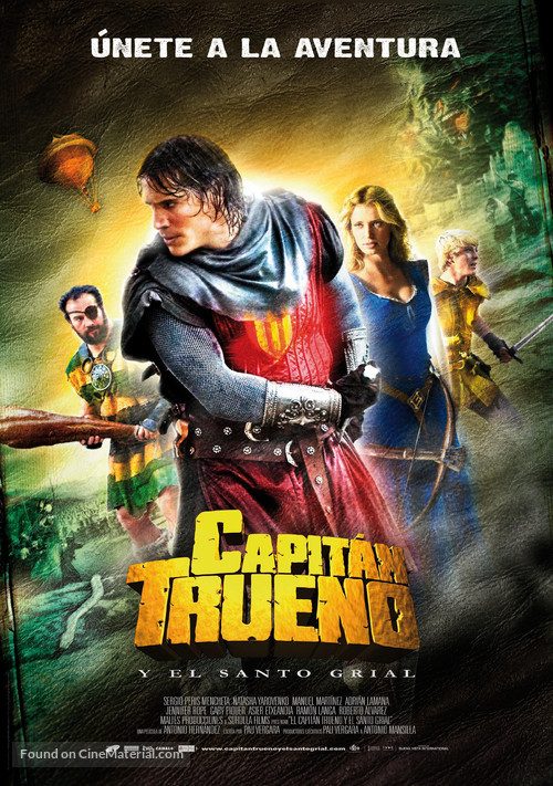 Capit&aacute;n Trueno y el Santo Grial - Spanish Movie Poster