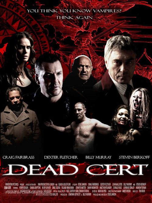 Dead Cert - British Movie Poster