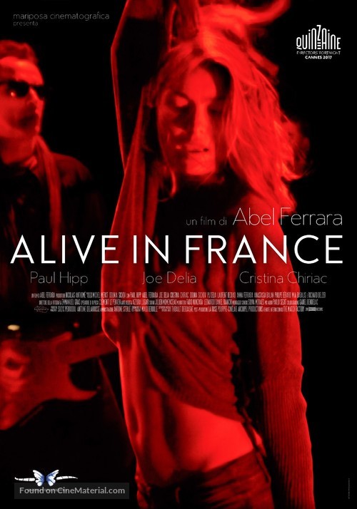 Alive in France - Italian Movie Poster