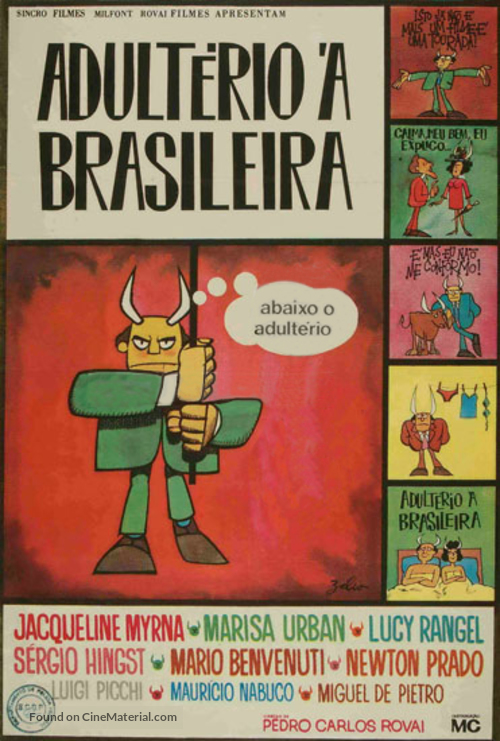 Adult&eacute;rio &agrave; Brasileira - Brazilian Movie Poster