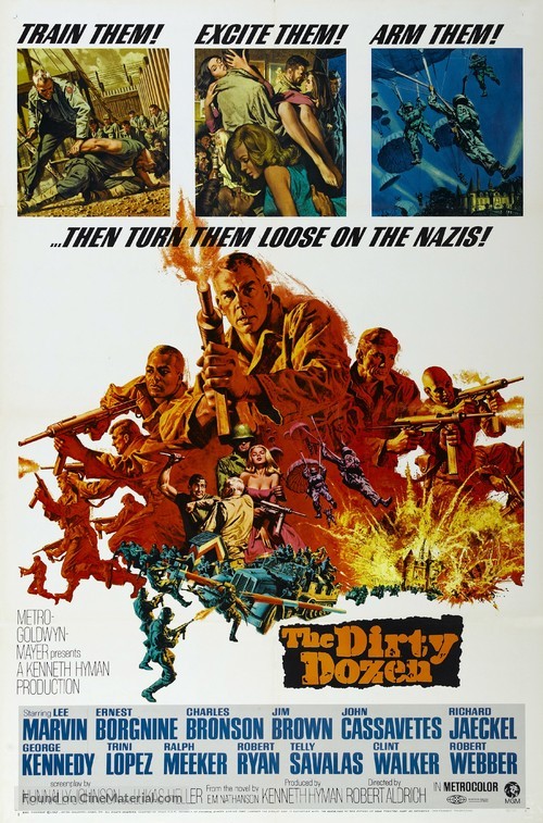 The Dirty Dozen - Movie Poster