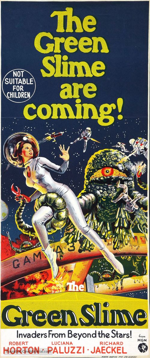 The Green Slime - Australian Theatrical movie poster