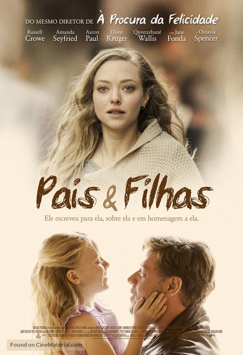 Fathers and Daughters - Brazilian Movie Poster