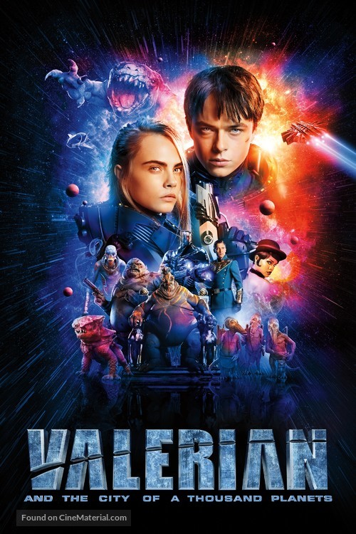 Valerian and the City of a Thousand Planets - Australian Movie Cover