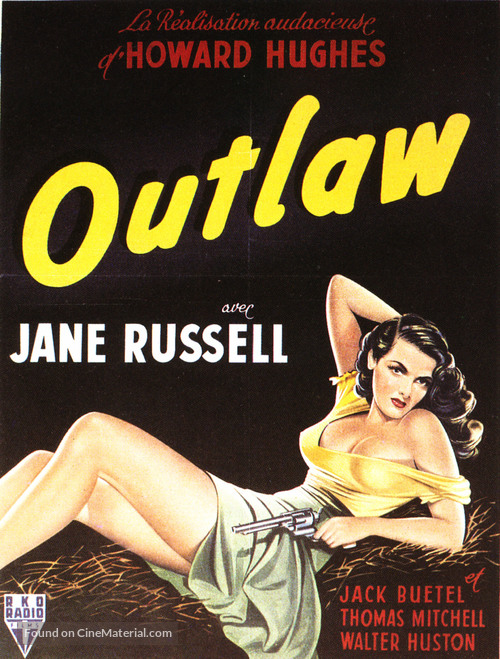 The Outlaw - Belgian Movie Poster