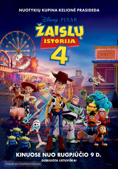 Toy Story 4 - Lithuanian Movie Poster
