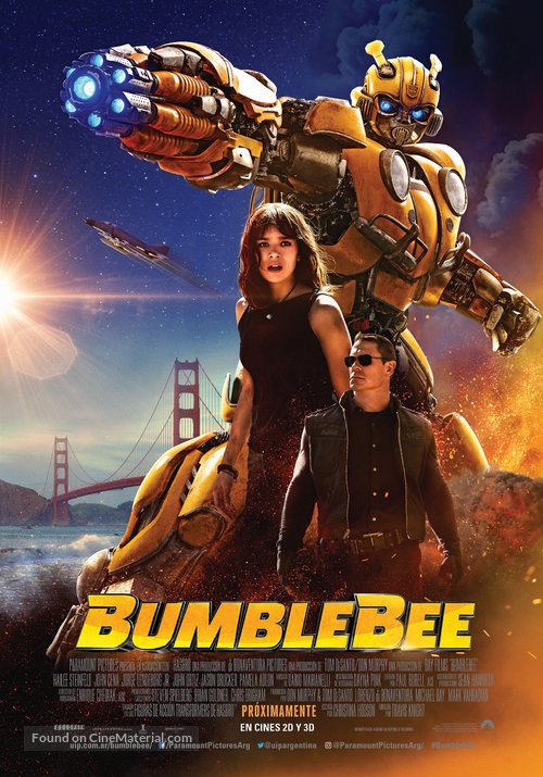 Bumblebee - Argentinian Movie Poster