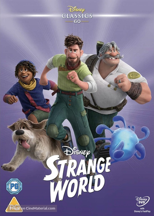 Strange World - British DVD movie cover