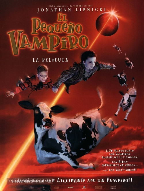 The Little Vampire - Spanish Movie Poster