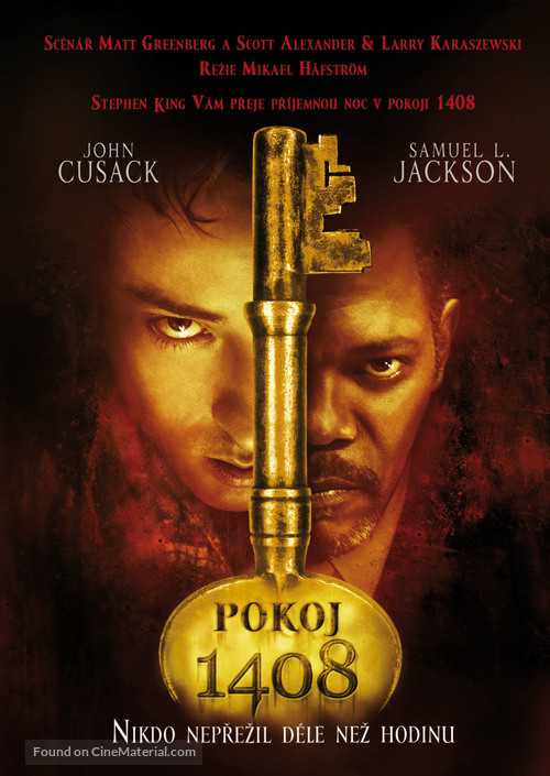 1408 - Czech DVD movie cover