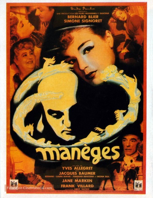 Man&egrave;ges - French Movie Poster
